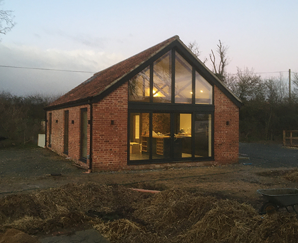 2 storey barn finished